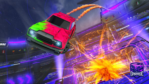 A Rocket League car design from jaynan