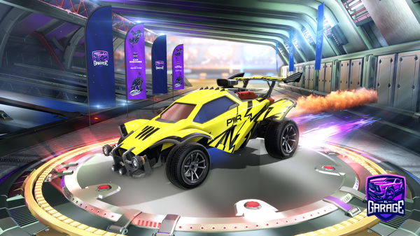 A Rocket League car design from itdxh