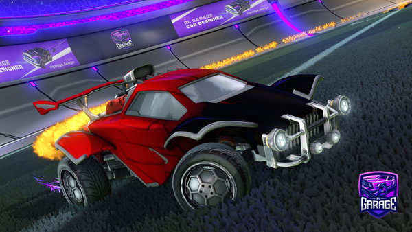 A Rocket League car design from JustDaviid