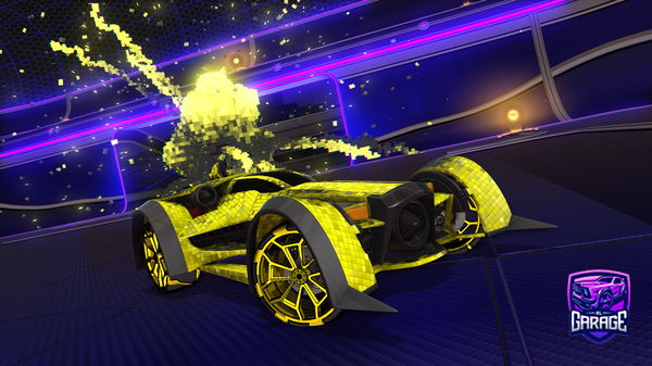 A Rocket League car design from MrRogers143