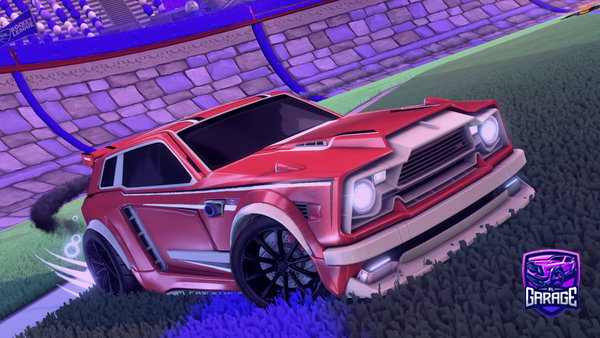 A Rocket League car design from BabyPlutx