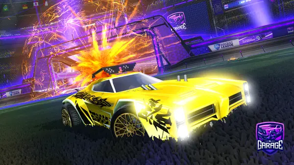 A Rocket League car design from NathXI