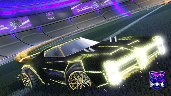 A Rocket League car design from ratrodford1