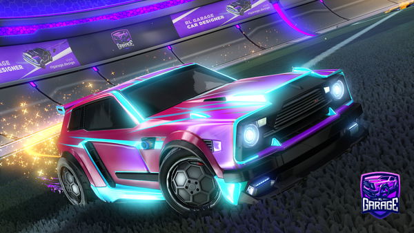 A Rocket League car design from squeak1234