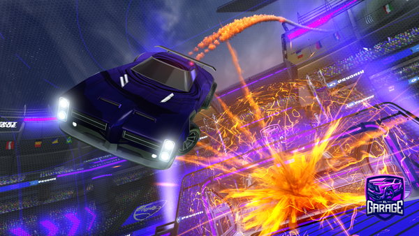 A Rocket League car design from bqn69