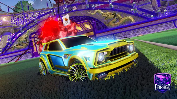 A Rocket League car design from RLGarage