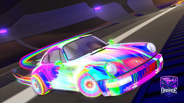 A Rocket League car design from Bransten