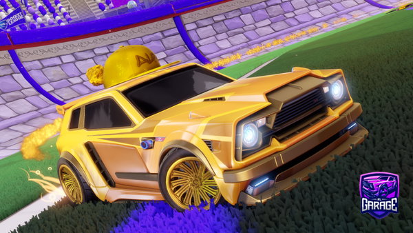 A Rocket League car design from Holayosoysanti94