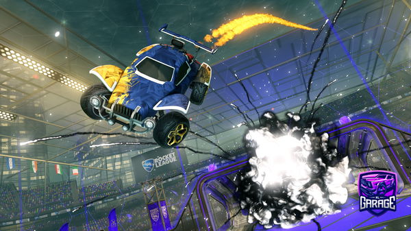 A Rocket League car design from Unknownp3r50n