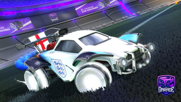 A Rocket League car design from ShootYT