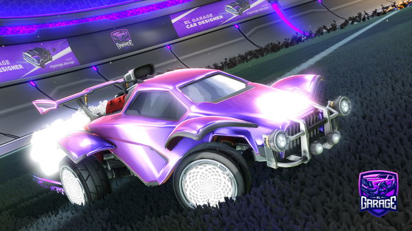 A Rocket League car design from IGqlxy