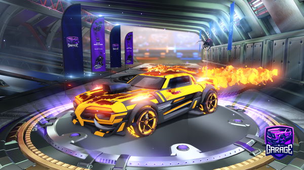 A Rocket League car design from Rockscar