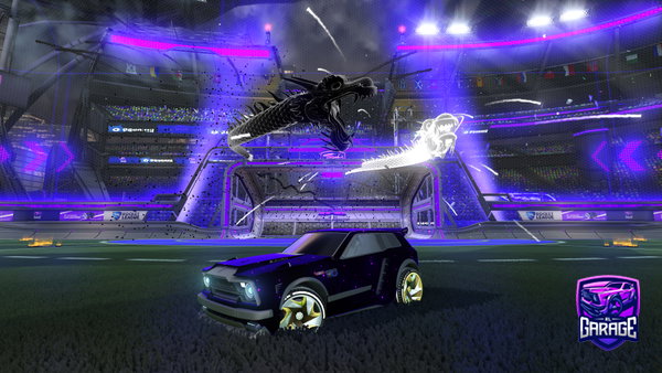 A Rocket League car design from Zalka