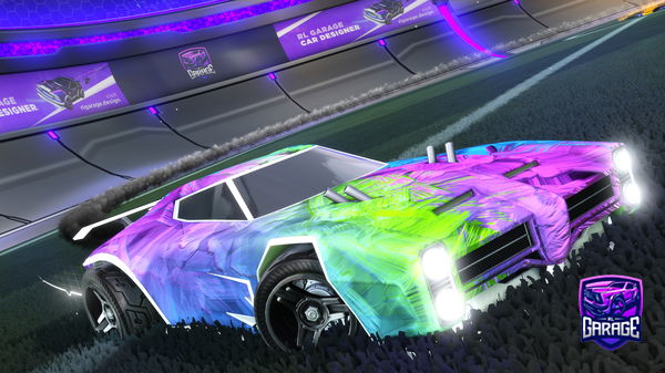 A Rocket League car design from Bim9393