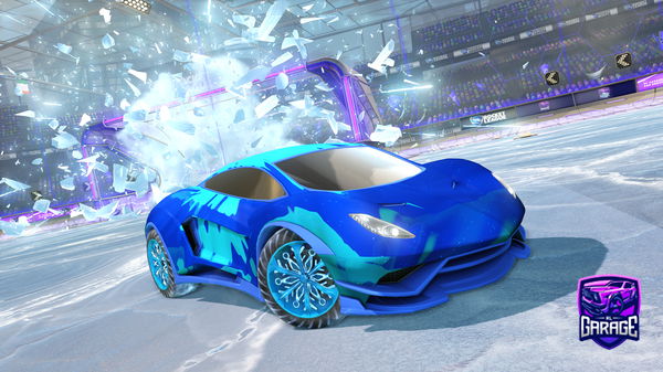 A Rocket League car design from BrucZ