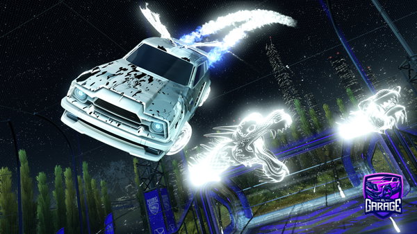 A Rocket League car design from EdAlLampone