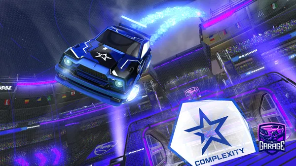 A Rocket League car design from Jellesen