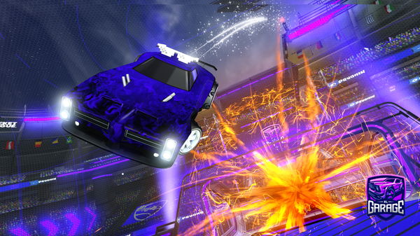 A Rocket League car design from Cxle7328