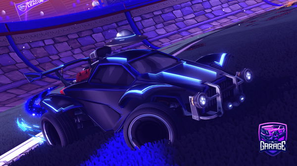 A Rocket League car design from Jordan_Robles