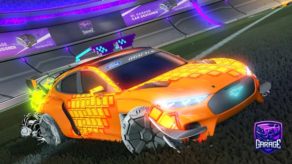 A Rocket League car design from GioTappyboy