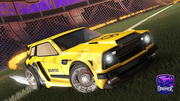 A Rocket League car design from yanxnzrl