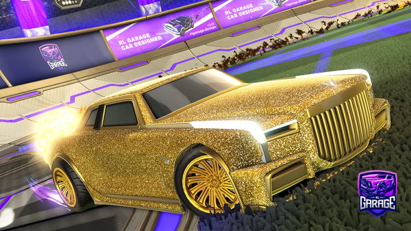 A Rocket League car design from snsture