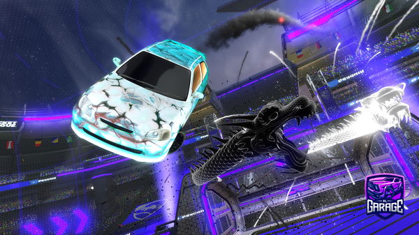 A Rocket League car design from Hxrv-lzz