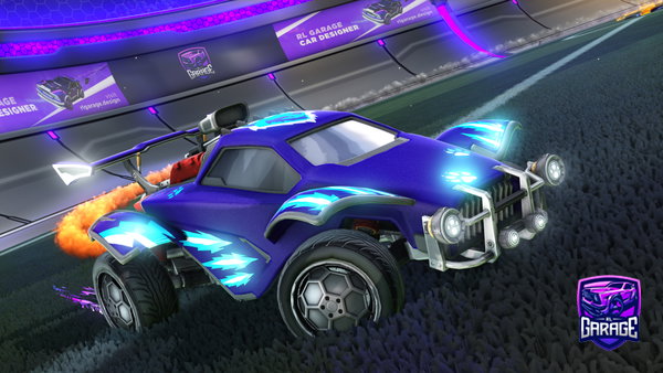 A Rocket League car design from lobo-rl