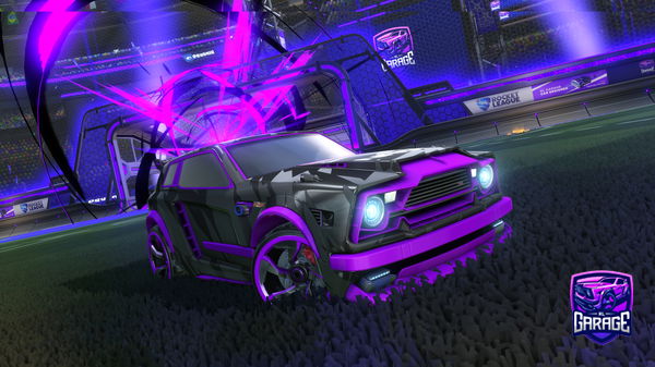 A Rocket League car design from TopTrojan