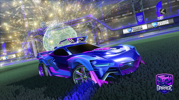 A Rocket League car design from Clutch_ninjagame