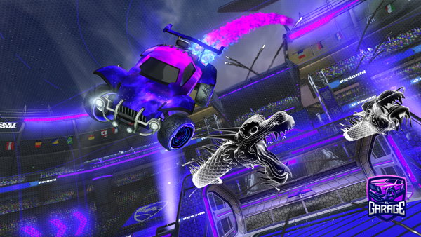 A Rocket League car design from Josh_Giddey_Fan