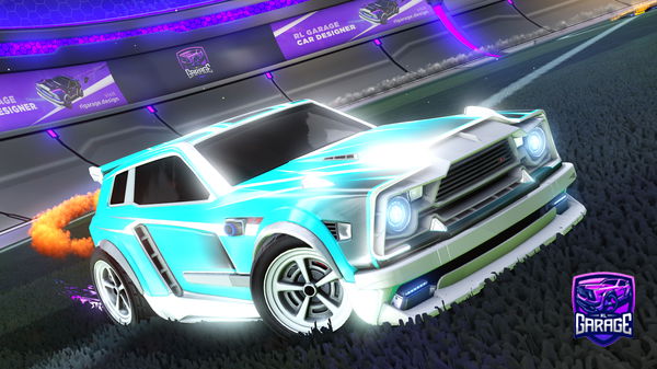 A Rocket League car design from EL_ZENOX