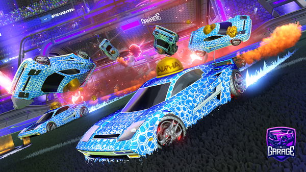 A Rocket League car design from Master2467