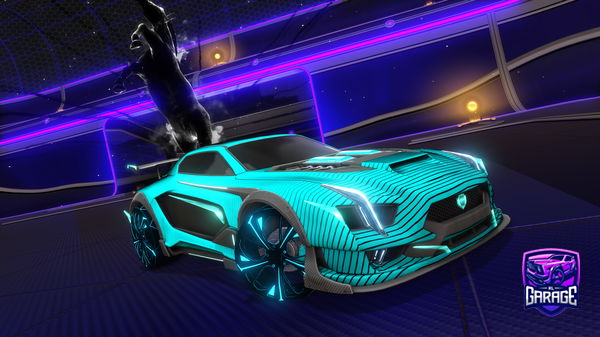 A Rocket League car design from Jawa121