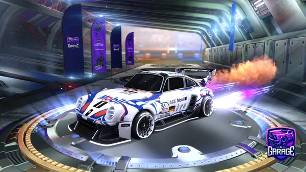 A Rocket League car design from Mintyyyyy7