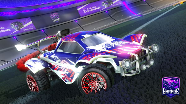 A Rocket League car design from ByeRocketLeague
