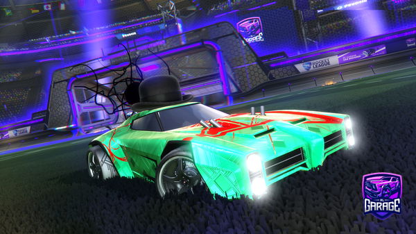 A Rocket League car design from YTvaltsu60