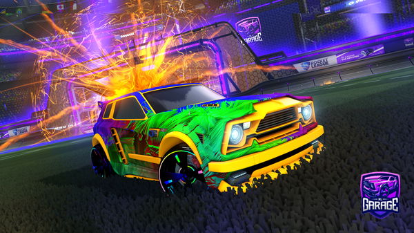 A Rocket League car design from MadOxymoron