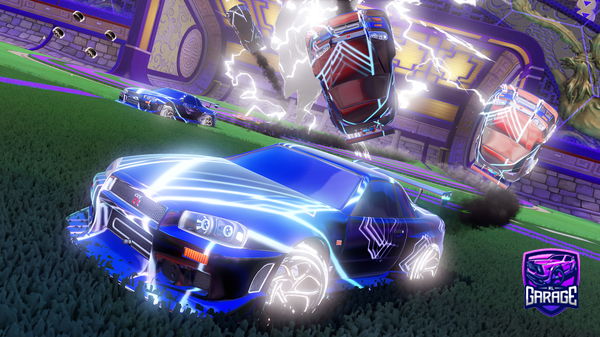 A Rocket League car design from ZaaaaBeSt