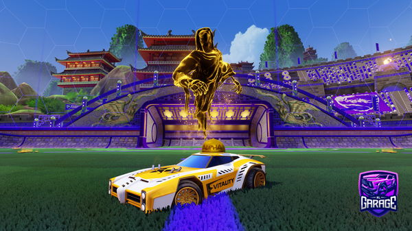 A Rocket League car design from Aussiethegoat