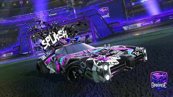 A Rocket League car design from BOBALOBAYOUS