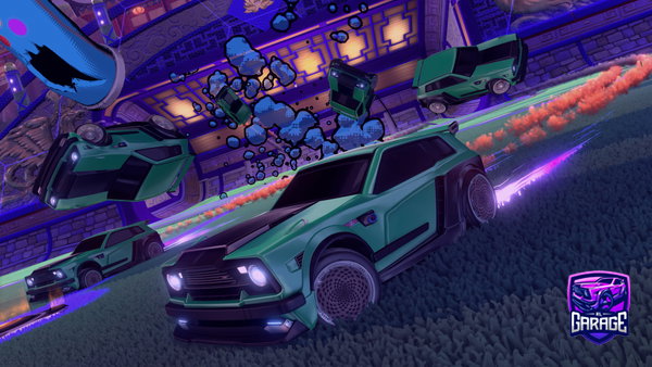 A Rocket League car design from Tecnikaz