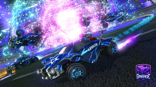 A Rocket League car design from sazerac