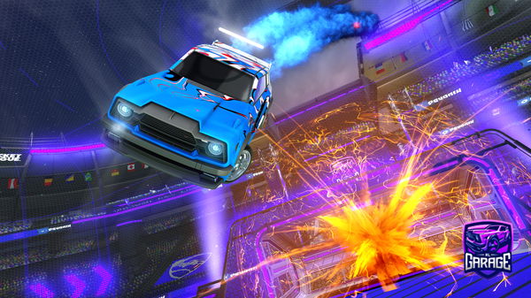 A Rocket League car design from 21j