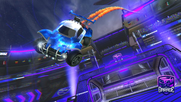 A Rocket League car design from FatAirplane4493
