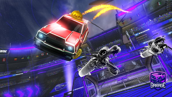 A Rocket League car design from DANIELYOUSIF