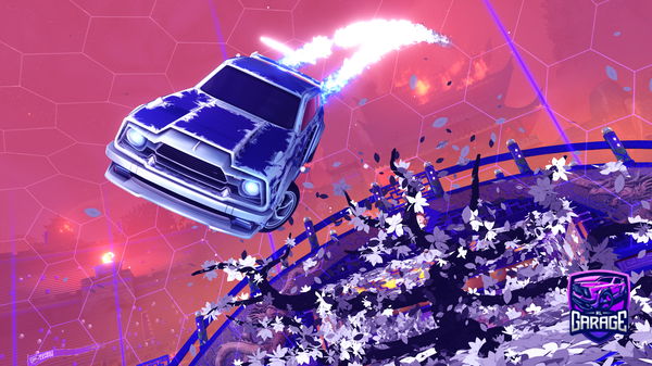 A Rocket League car design from Maur8tto