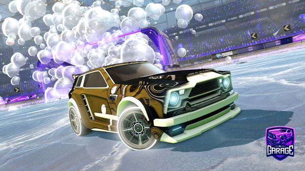 A Rocket League car design from ELVECIOdesigns