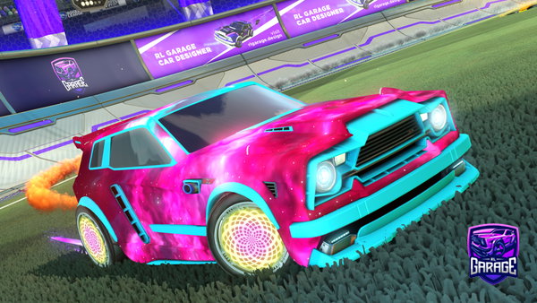 A Rocket League car design from Diogomcosta