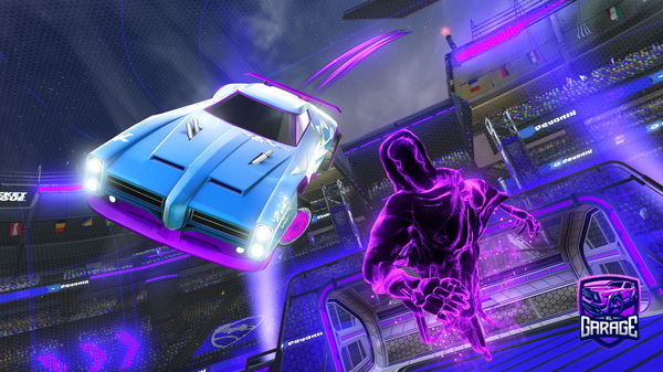 A Rocket League car design from crafter4000